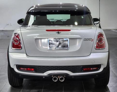Silver 2013 MINI Coupe Cooper S