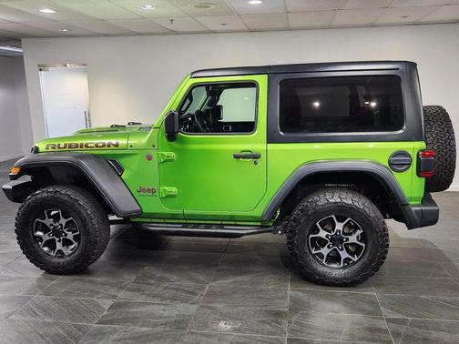 Green 2018 Jeep Wrangler Rubicon