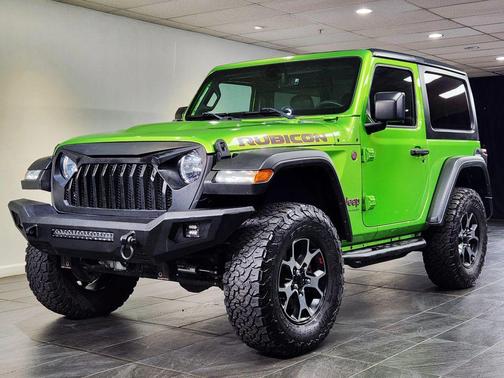 Green 2018 Jeep Wrangler Rubicon