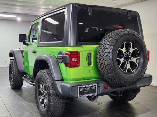 Green 2018 Jeep Wrangler Rubicon