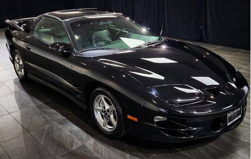 Black 2002 Pontiac Firebird Formula Coupe 2D