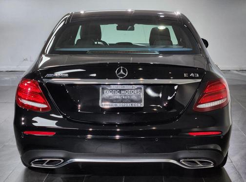 Black 2018 Mercedes-Benz AMG E 43 E 43 AMG Sedan 4D