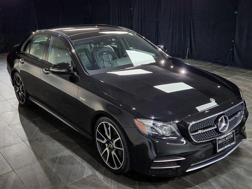 Black 2018 Mercedes-Benz AMG E 43 E 43 AMG Sedan 4D