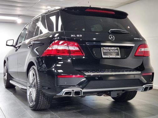 Black 2014 Mercedes-Benz M-Class ML 63 AMG 4MATIC Sport Utility 4D