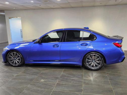 Blue 2021 BMW M340 M340i xDrive Sedan 4D