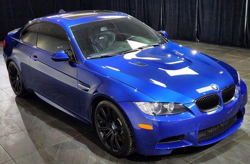 Blue 2010 BMW M3 Base