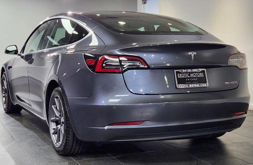 Gray 2020 Tesla Model 3 Performance