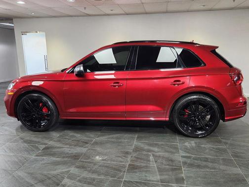 Red 2018 Audi SQ5 3.0T Prestige