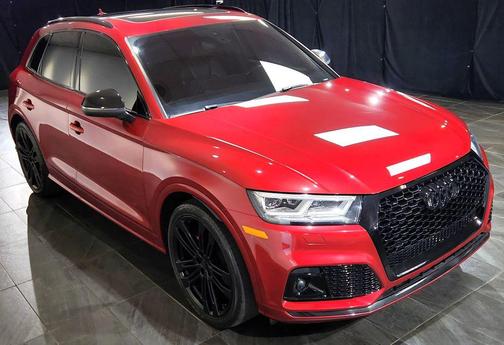 Red 2018 Audi SQ5 3.0T Prestige