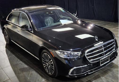 Black 2021 Mercedes-Benz S-Class 4MATIC