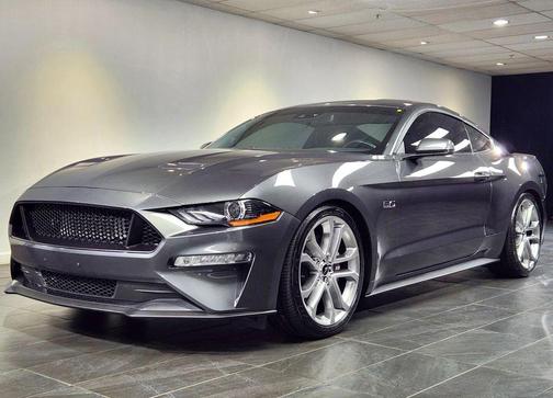 Gray 2019 Ford Mustang GT Premium