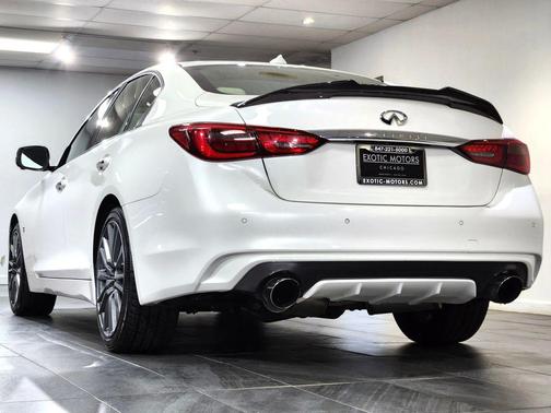 White 2020 INFINITI Q50 3.0t RED SPORT 400