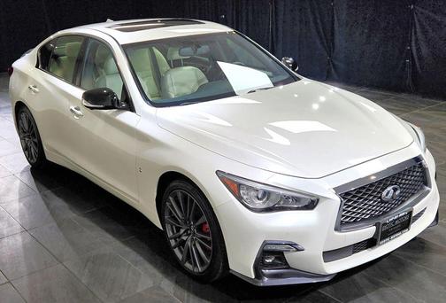 White 2020 INFINITI Q50 3.0t RED SPORT 400