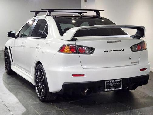 White 2015 Mitsubishi Lancer Evolution Final Edition