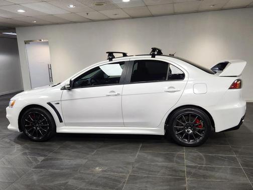 White 2015 Mitsubishi Lancer Evolution Final Edition
