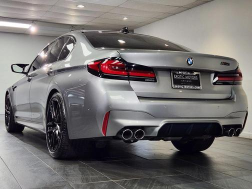 Gray 2021 BMW M5 Base