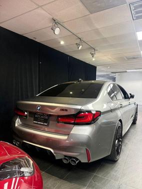 Gray 2021 BMW M5 Base