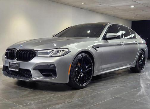 Gray 2021 BMW M5 Base