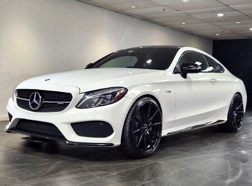White 2018 Mercedes-Benz AMG C 43 4MATIC