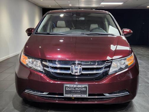 Burgundy 2014 Honda Odyssey EX-L