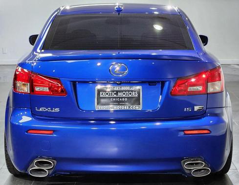 Blue 2009 Lexus IS-F Sport Sedan 4D
