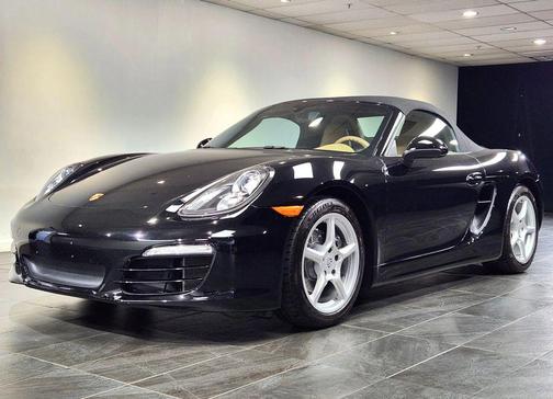 Black 2014 Porsche Boxster Convertible 2D