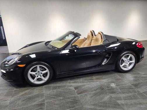 Black 2014 Porsche Boxster Convertible 2D
