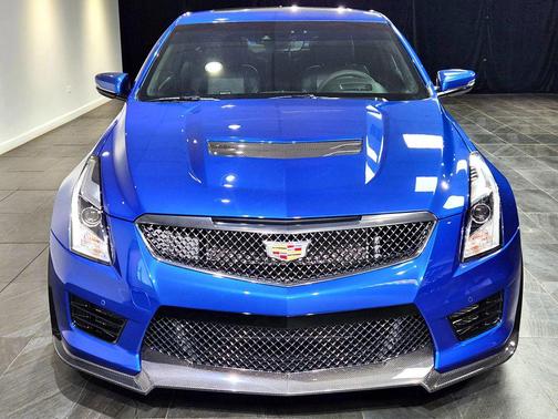 Blue 2017 Cadillac ATS Base