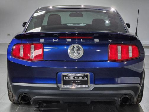 Blue 2010 Ford Shelby GT500 Base