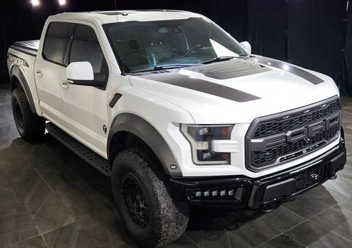 White 2017 Ford F-150 Raptor Pickup 4D 5 1/2 ft