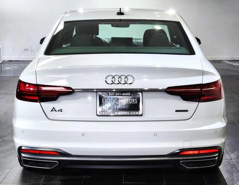 White 2021 Audi A4 45 S line Premium