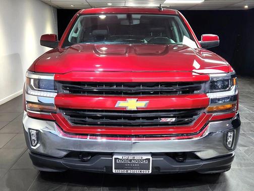 Burgundy 2018 Chevrolet Silverado 1500 1LT