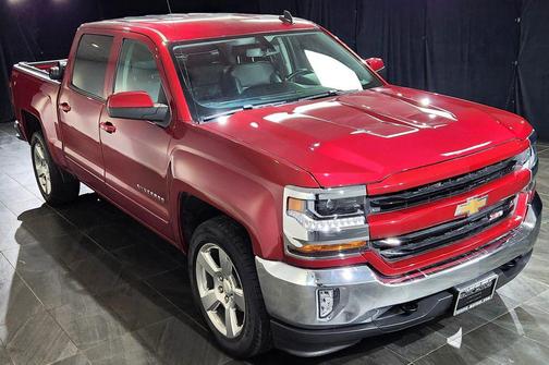 Burgundy 2018 Chevrolet Silverado 1500 1LT