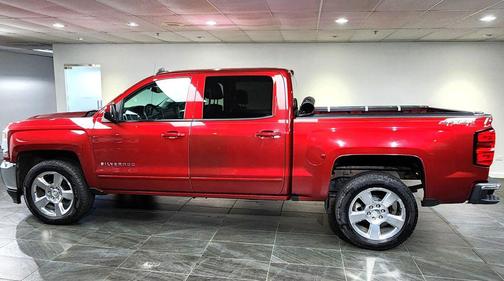 Burgundy 2018 Chevrolet Silverado 1500 1LT