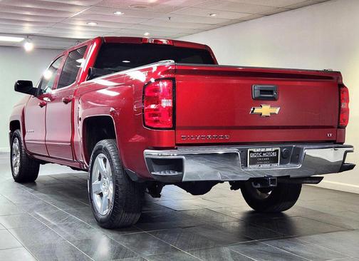 Burgundy 2018 Chevrolet Silverado 1500 1LT