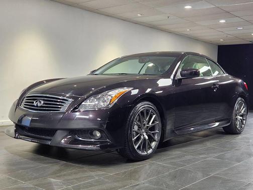 Black 2013 INFINITI IPL G IPL Convertible 2D