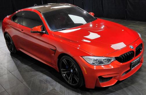 Red 2015 BMW M4 Base