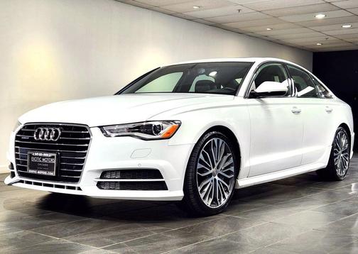 White 2018 Audi A6 2.0T Premium Plus