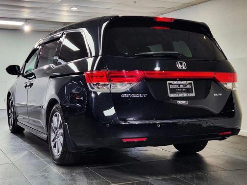 Black 2014 Honda Odyssey Touring Elite