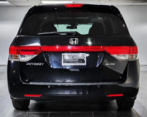Black 2014 Honda Odyssey Touring Elite