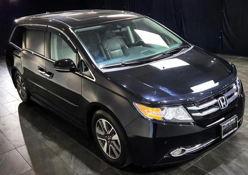 Black 2014 Honda Odyssey Touring Elite