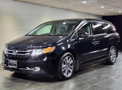 Black 2014 Honda Odyssey Touring Elite