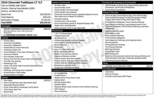 2024 Chevrolet Trailblazer LT