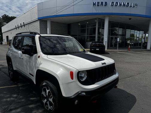 Alpine White Clearcoat 2022 Jeep Renegade Trailhawk
