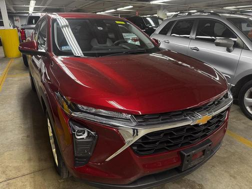 Crimson Metallic 2024 Chevrolet Trax LS