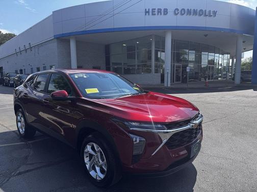 Crimson Metallic 2024 Chevrolet Trax LS