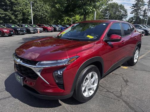 Crimson Metallic 2024 Chevrolet Trax LS