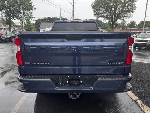 Northsky Blue Metallic 2021 Chevrolet Silverado 1500 Custom