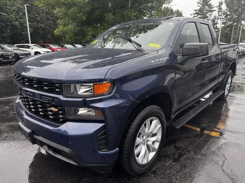 Northsky Blue Metallic 2021 Chevrolet Silverado 1500 Custom