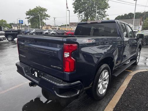 Northsky Blue Metallic 2021 Chevrolet Silverado 1500 Custom
